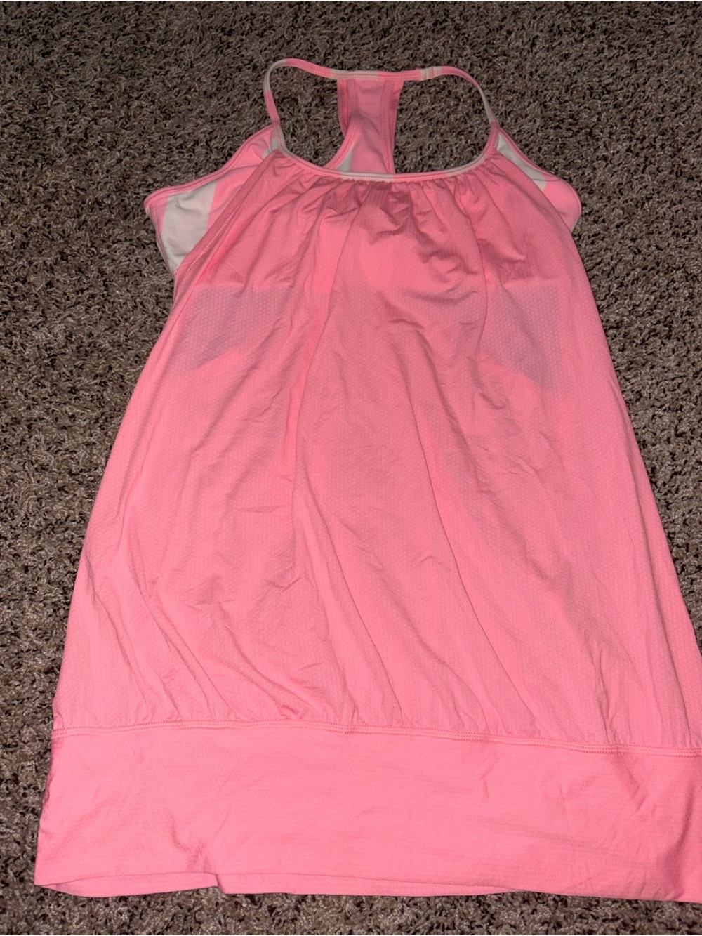 lululemon athletica Pink Racerback Tank Top